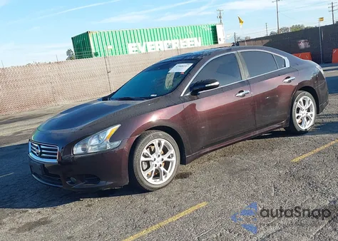 2014 Nissan Maxima 3.5 Sv from USA, damaged, VIN 1N4AA5APXEC489870
